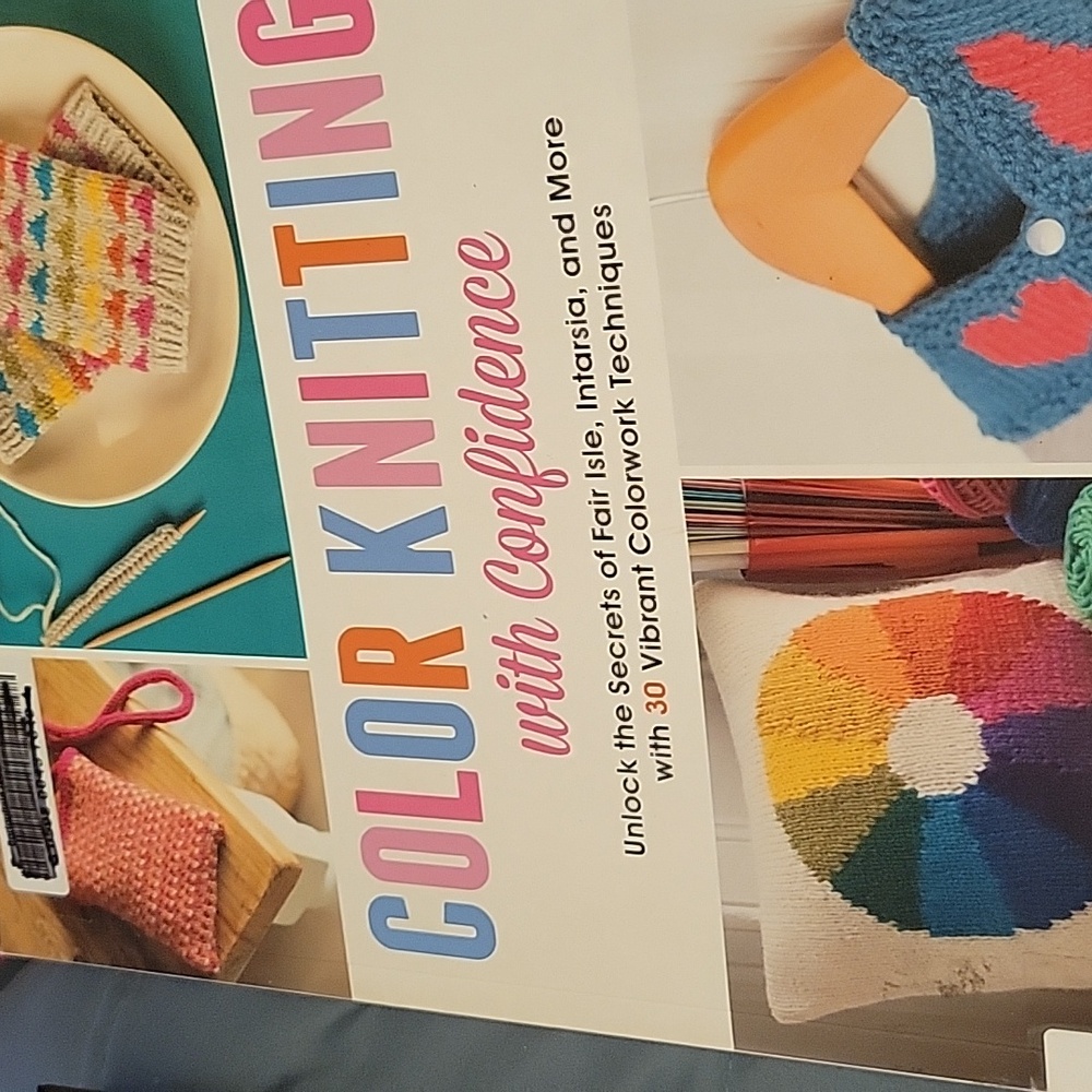 Color knitting book